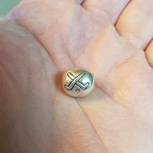 KBD Sterling Silver Hockey Bead for Pandora